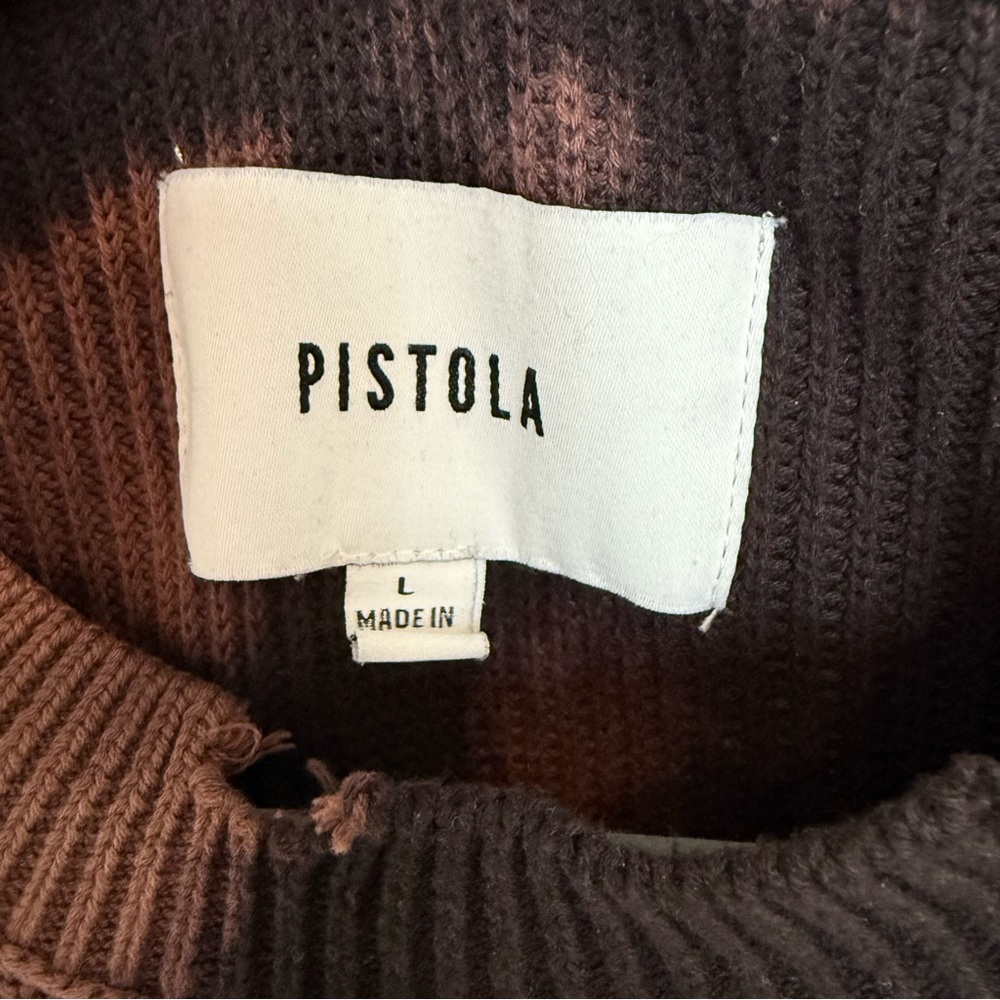 Pistola Distressed Tie-dye Sweater - Picture 5 of 7
